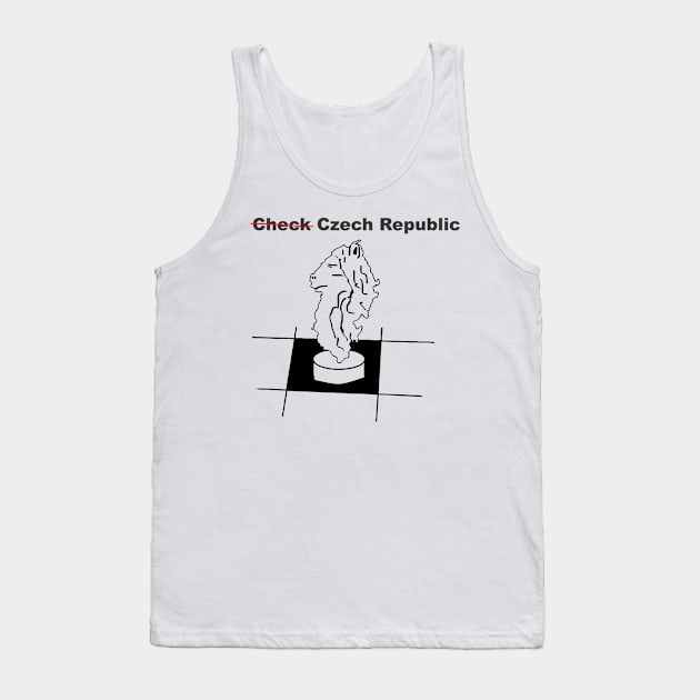 A funny map of Czech Republic. Tank Top by percivalrussell